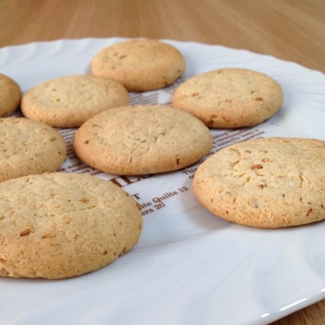 ホットケーキミックスと生クリームで ざくざく白ごまクッキー By 小豆ん子さん レシピブログ 料理ブログのレシピ満載