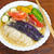 彩り夏野菜の揚げ浸し 冷やしそうめん