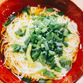 6月12日#おうちごはん♡ネギそうめん