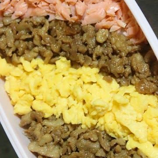 3月5日　　三色弁当