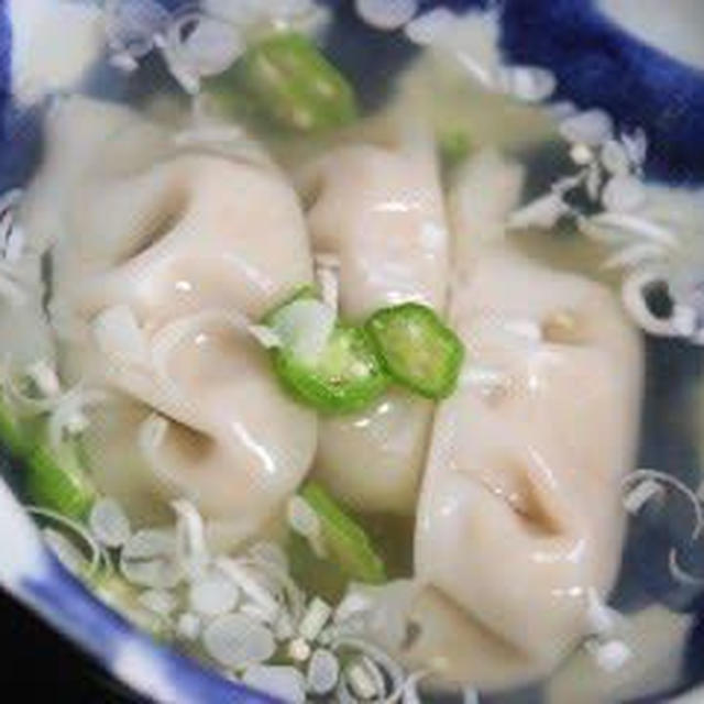 9月1日　　冷凍餃子スープ