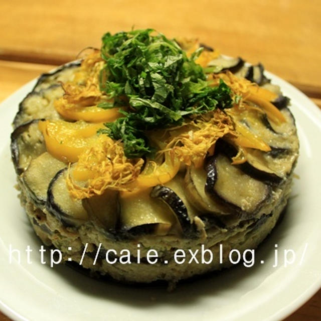 デコレーションミート茄子
