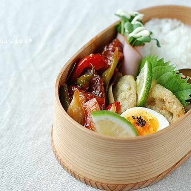◆鶏唐リメイク酢どり弁当