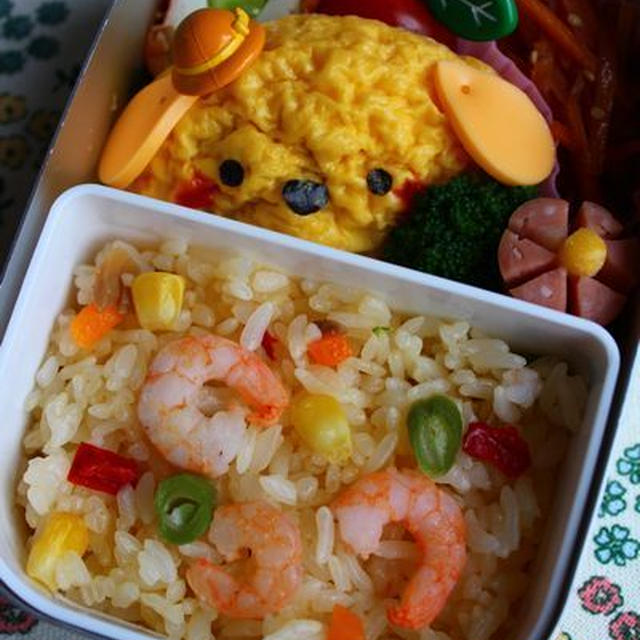 オムレツわんちゃんのお弁当♡