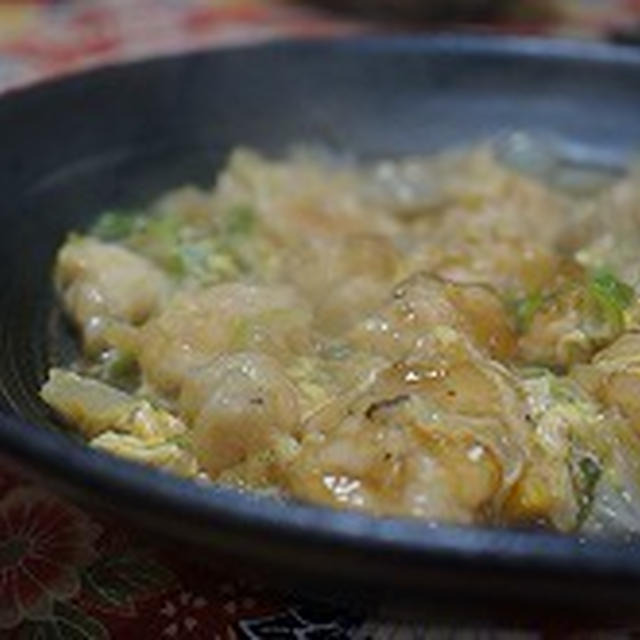 ゴマ油風味の鶏と白菜のトロトロ蒸し