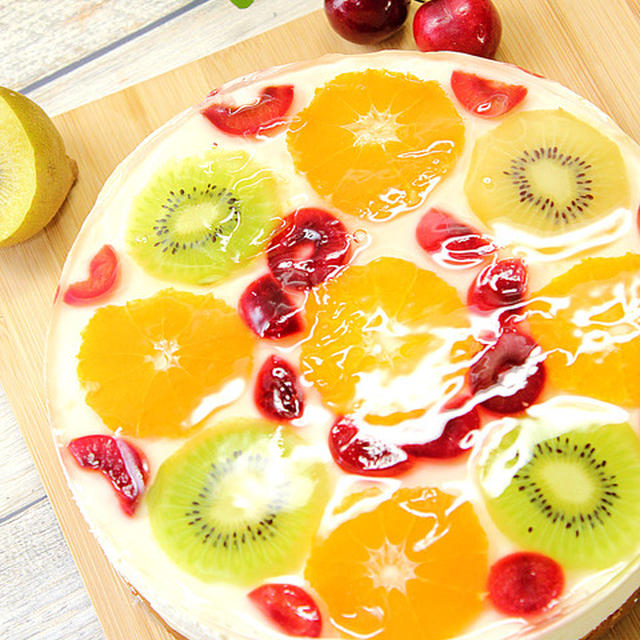 試作のケーキ