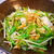 エンガワと水菜の中華風サラダ