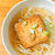 厚揚げで大きつねうどん