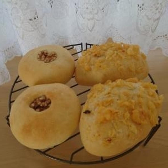 ザクザクカレーパン🎵かぼちゃあんぱん🧡