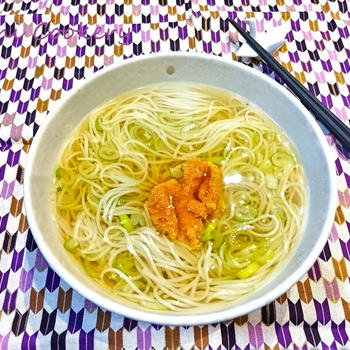 明太にゅうめん ＆ ナワブでランチ