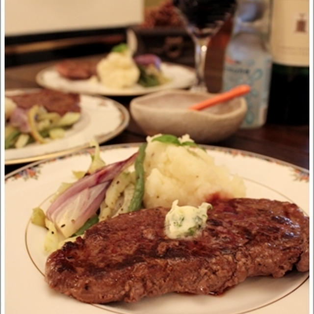 ステーキディナー