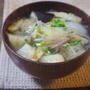 茄子とじゃが玉の味噌汁