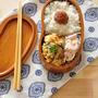 お気に入りのそら豆形のわっぱ弁当で！冷めても美味しい節約ごはん