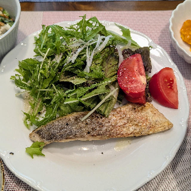 真鯛のムニエル