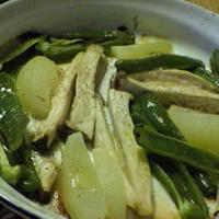 野菜のグリル　シンプルに焼いただけ(^_-)-☆