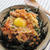 ぶたねぎオイスターな、ネバネバ納豆丼。