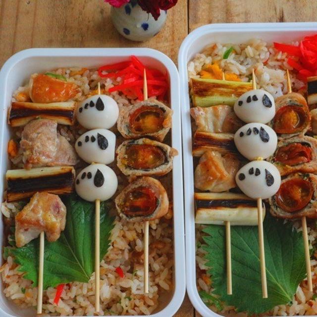 スヌーピー焼鳥弁当