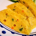 ルクエで簡単、夏野菜カレーのケークサレはおビールもワインも進む酒の友 by 酔いどれんぬさん