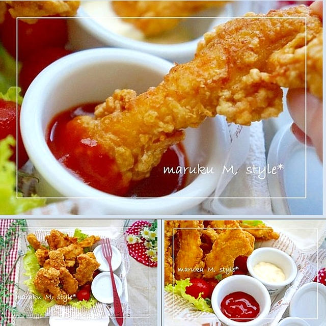 カレー味のチキンスティックがクックパッドニュースで掲載♪