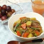 ☆葉っぱも茎も、野菜たっぷりカレー☆