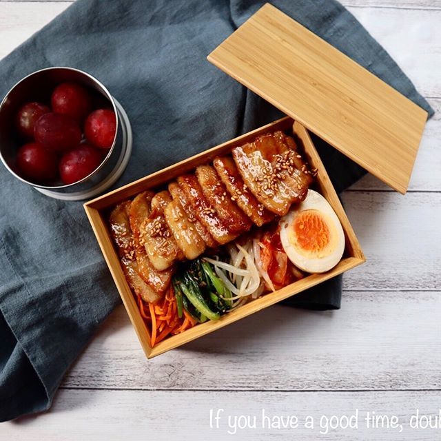 ビビンパ弁当♡【#お弁当#ビビンパ】