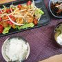 ミルフィーユとんかつ＆ひじきの煮物