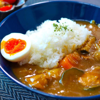 ドラえもんペアルック＆とろりんたまごのズッキーニカレー♪