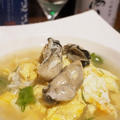 イトヨリの山蕗ジェノベーゼ、ぷりぷり松島牡蠣の天津飯