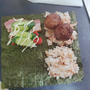 金曜日：今日の”おにぎらず弁当”と朝食・昼食