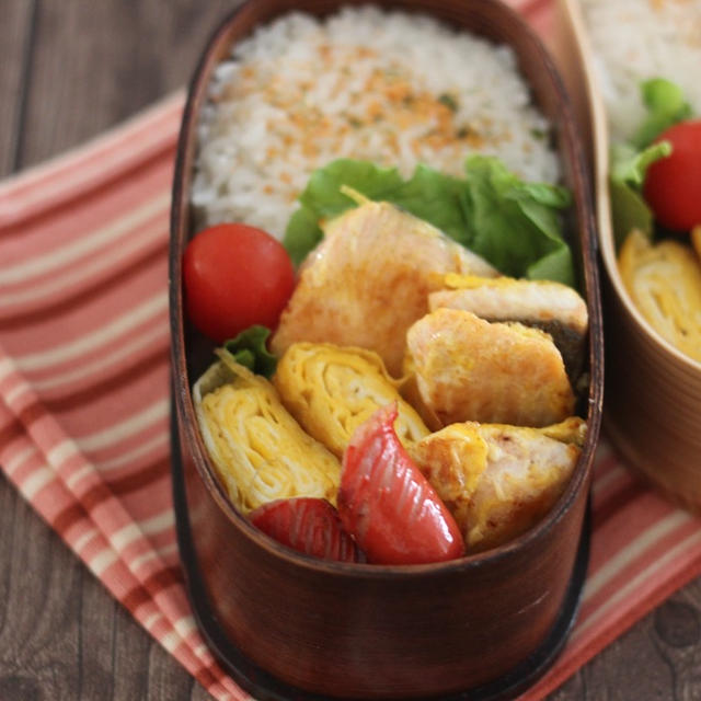 さくらますのピカタ【レシピ】弁当