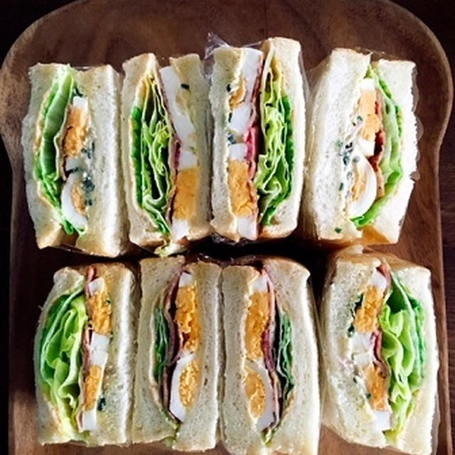 ホップス焼いたらサンドです！