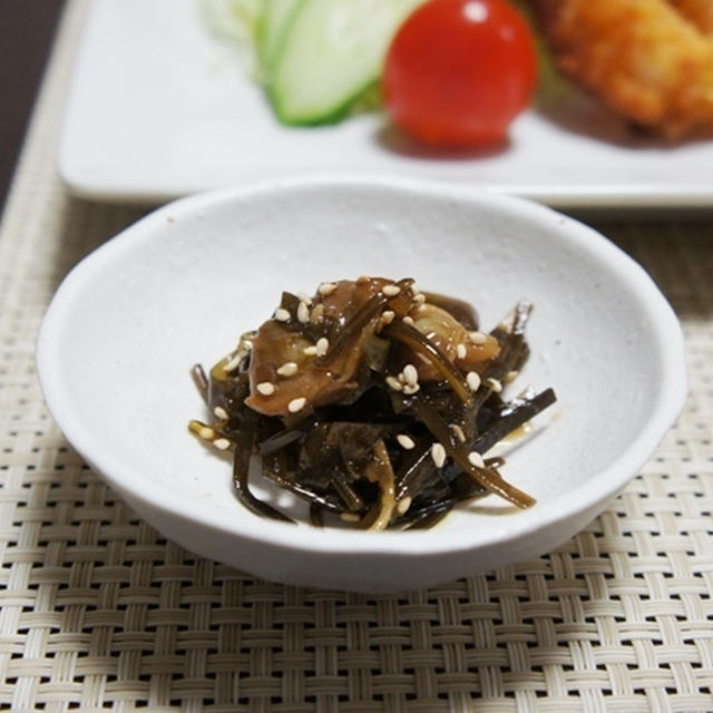 自家製万歳！～二番出汁＆出汁をとった昆布de昆布とあさりの佃煮～