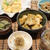 揚げ出し豆腐とじゃこふりかけの夕飯
