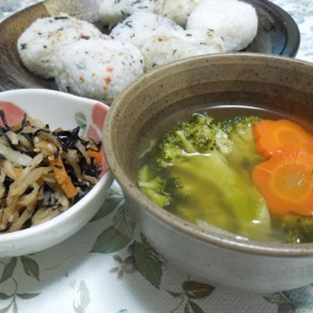 ◇切り干し大根と芽ひじきのあっさり炊き