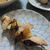 「鰤と新玉葱の串焼き」