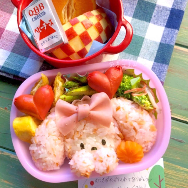 【幼稚園最後】食欲アップにオススメ‼︎❤︎娘ちゃん弁当❤︎【チキンカレー味スティック】