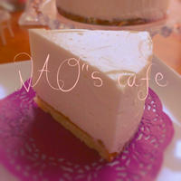 *濃厚レアチーズケーキ*