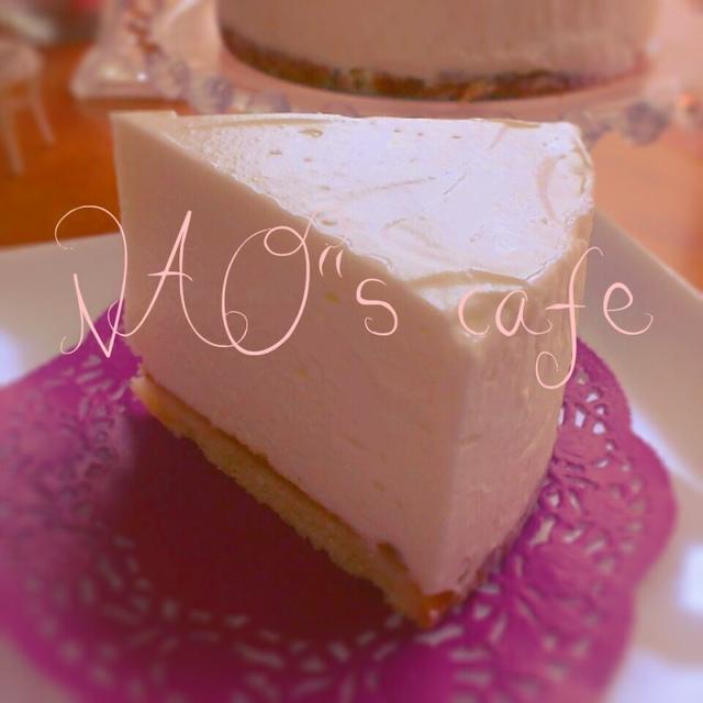 *濃厚レアチーズケーキ*