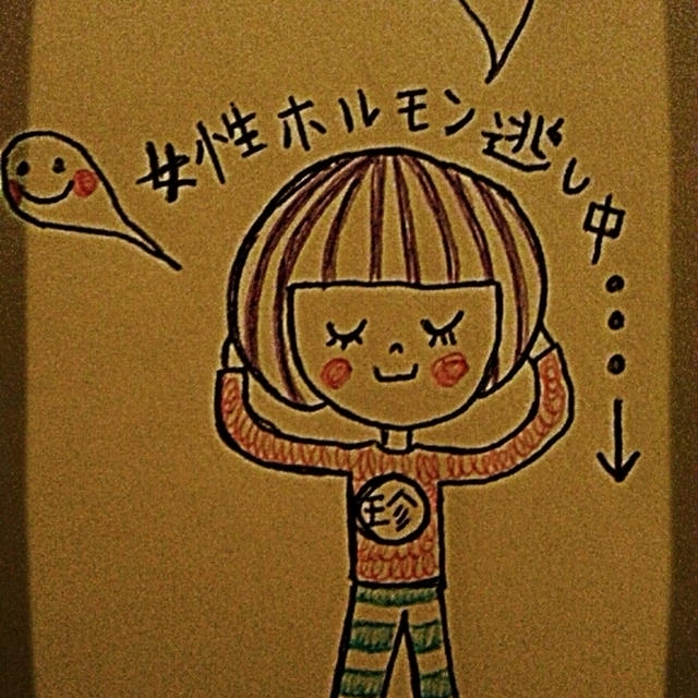 女性ホルモン逃し中
