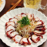 5分で完成！夏のはじまりにぴったり♪「タコと香味野菜の簡単さっぱりサラダ」レシピ