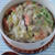 お手軽に美味しく春の味♪あさりと春キャベツの豆乳あんかけ丼