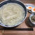 燻たま風 酒ダレ漬け卵 と 冷やし半田麺