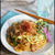 簡単【全部入れてレンジでチン♩】醤油派もソース派も納得の♡レンジ焼きうどん