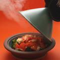 chubby タジン鍋＆ボウル・・・で、鶏と野菜の蒸し焼き
