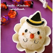 【Halloween♪ペロッと！おばけちゃんおにぎり】