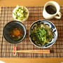 鯖とクレソンのスープ。
