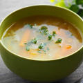 玉ねぎ＆にんじんの甘みのスープ