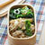 【節約弁当】フライパンひとつを使い回して光熱費も節約！豚こまのみそ炒めがメインのお弁当