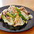 「福島県産スナップえんどうとアスパラガス」で春野菜と豚肉のごま味噌炒め