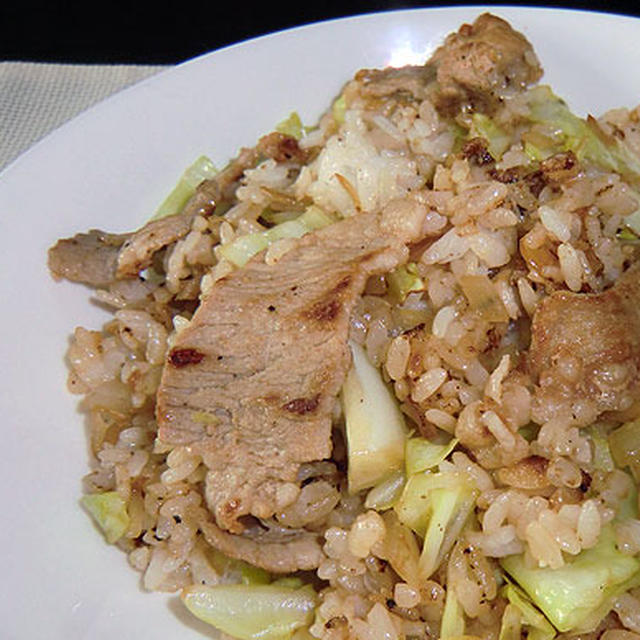 「鮮度の一滴」シンプル醤油炒飯。